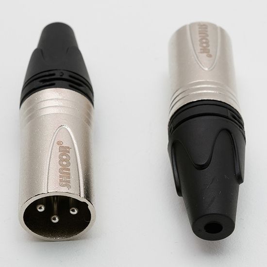 S3MX Разъем на кабель XLR Male 3p, SHNOOR