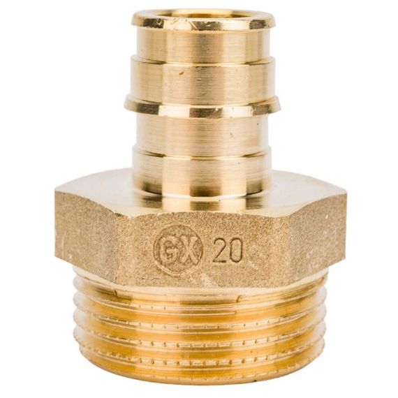 Фитинг прямой Giacomini GX НР 20x1quot;M, GX107Y054