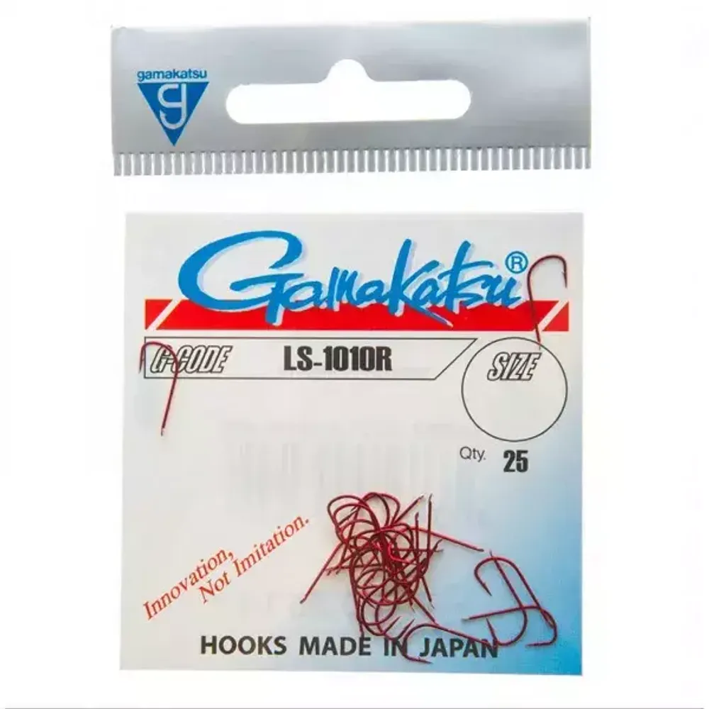 Крючок Gamakatsu Hook LS-1010R Red №24