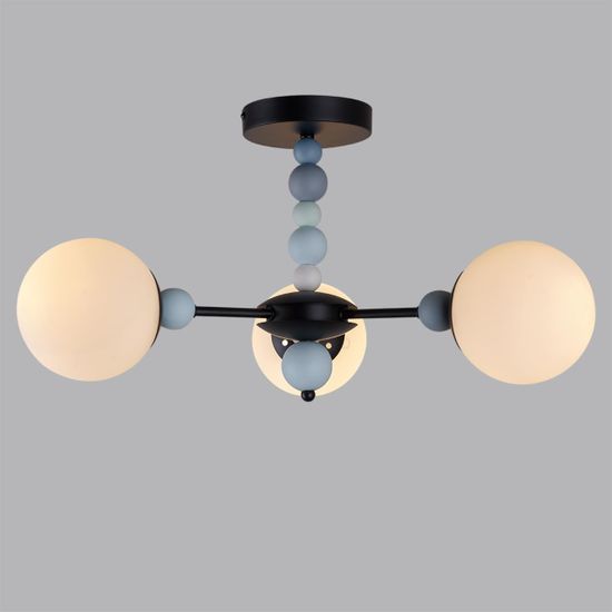 6526/3C MODERNI LN23 291 чёрный Люстра потолочная E14 3*40W 220V SUNDAY