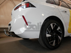 Оцинкованный фаркоп на Peugeot 308 SW хетчбек 5 дверей 2022-, Opel Astra L хетчбек 5 дверей 2022- (без электрики), Galia O075A