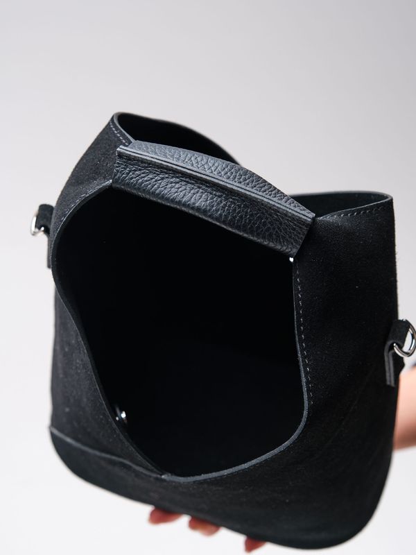 Замшевая сумка Rebecca DBR 31370 черный