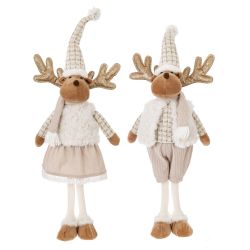 GAEM Игрушка набивная "Олень", L17 W13 H59 см, 2в.