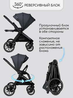 Коляска детская 2 в 1 Amarobaby Motus