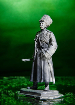 Оловянный солдатик Казак с плеткой, 1914