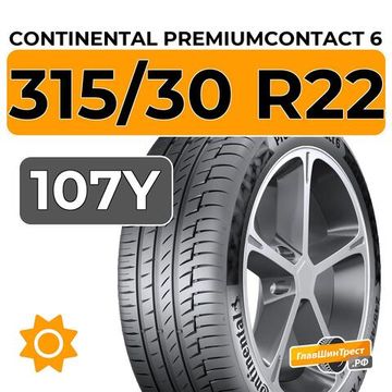 Continental PremiumContact 6 315/30 R22 107Y XL