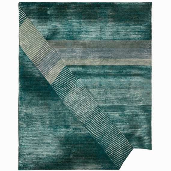 Ковер Kolam 240х300 см, вискоза, шерсть