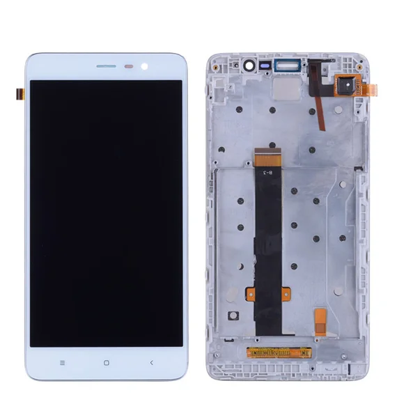 Дисплей для Xiaomi Redmi Note 3 в сборе с тачскрином на рамке (White)