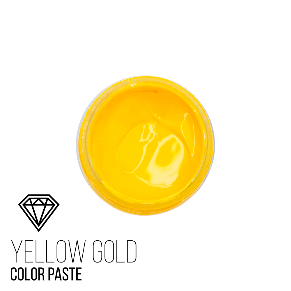 Колеровочная Паста "Yellow-Gold", Желто-Золотистый, 25мл