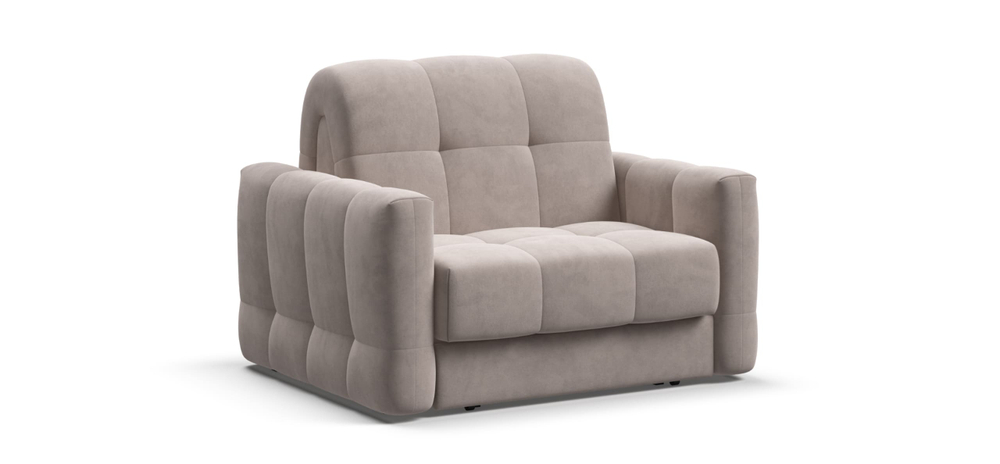 Босс Слип кресло-кровать Велюр Монолит латте