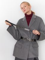 ШИРОКИЙ РЕМЕНЬ НА КОБУРНЫХ КНОПКАХ SELFMADE BLACK