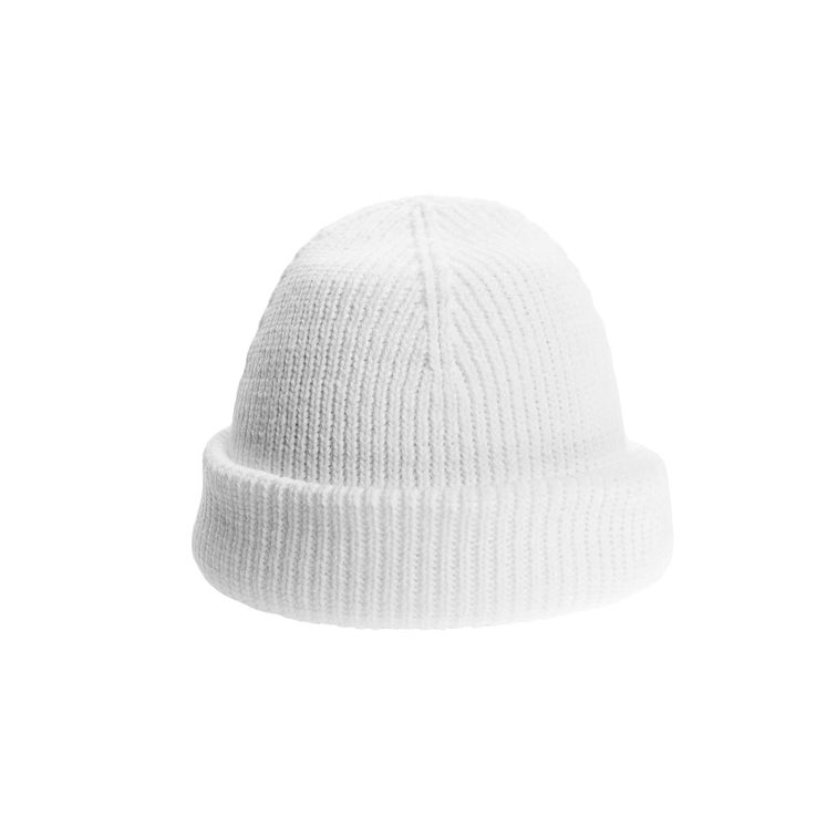 Шапка ТАЙНА Beanie Short, белый