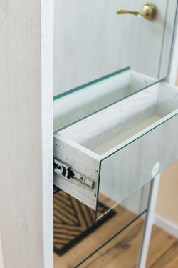 Обувница в прихожую для обуви Айрон Люкс Плюс 5 секций