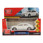 Модель ин. мет. "Toyota Camry" 12см, двери, багажн, белый, коробка CAMRY-WH (Технопарк)