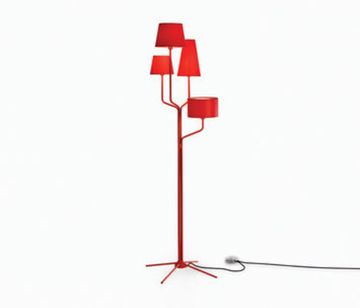 торшер TRIA (красный )