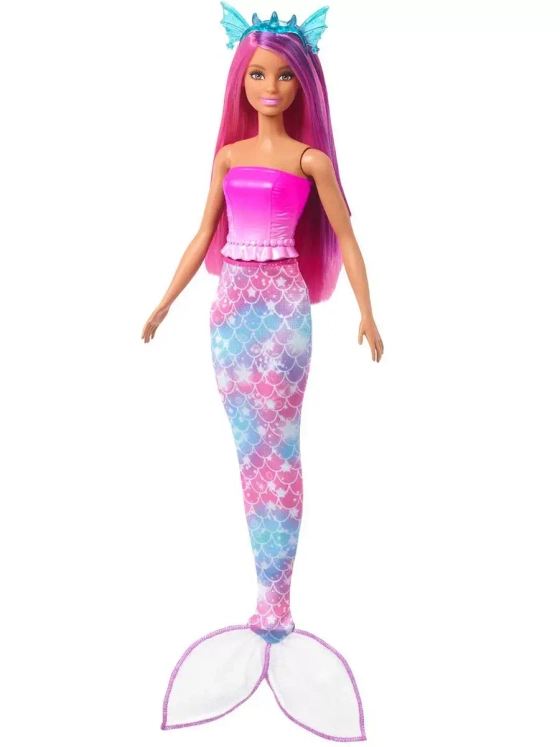 Кукла Барби 3 в 1 Дримтопия Русалка принцесса единорог HLC28