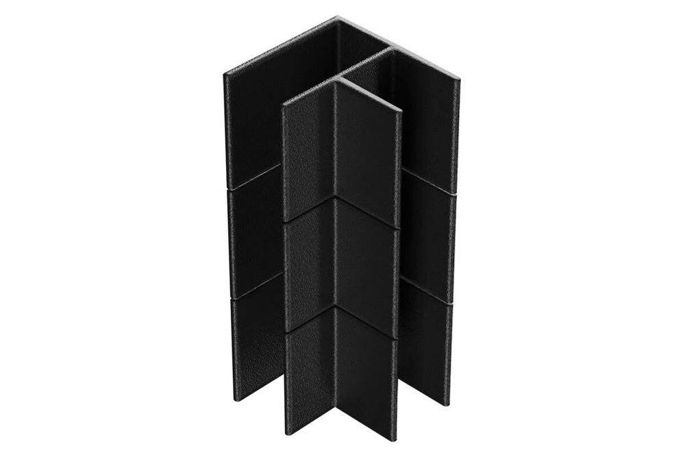 Угловой элемент для клумбы Holzhof , 150х25мм,  90град