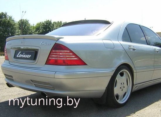 Спойлер Элерон V.1 для Mercedes S W220