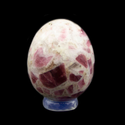 Яйцо 51мм турмалин в альбите 124.6