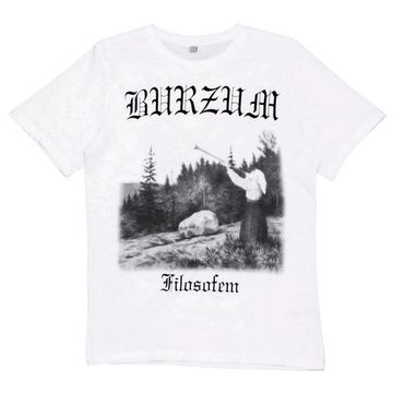 Футболка Burzum Filosofem белая (536)