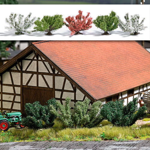 Весенние кусты, 5шт., 35 мм.