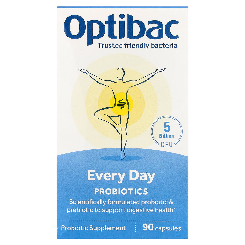 Optibac, пробиотики на каждый день, 90 капсул