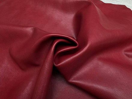 Agnelli Veg Cherry Red (1,0-1,2 мм) цв. Бордовый, натуральная овчина