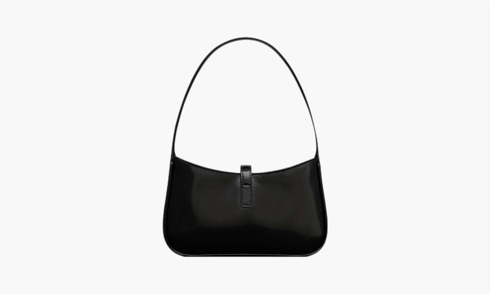 Сумка Saint Laurent Le 5 À 7 Mini Brushed Leather Shoulder Bag "Black"
