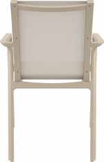 Кресло пластиковое Siesta Contract Pacific, бежевый