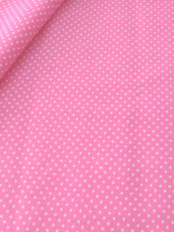 Ткань бязь плательная, рис. "Горох 2 мм", ширина 150 см, арт. 610