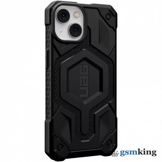 UAG Monarch Kevlar® Series Case with MagSafe for Apple iPhone 13 | 14 Kevlar Black (Чёрный) 114028113940