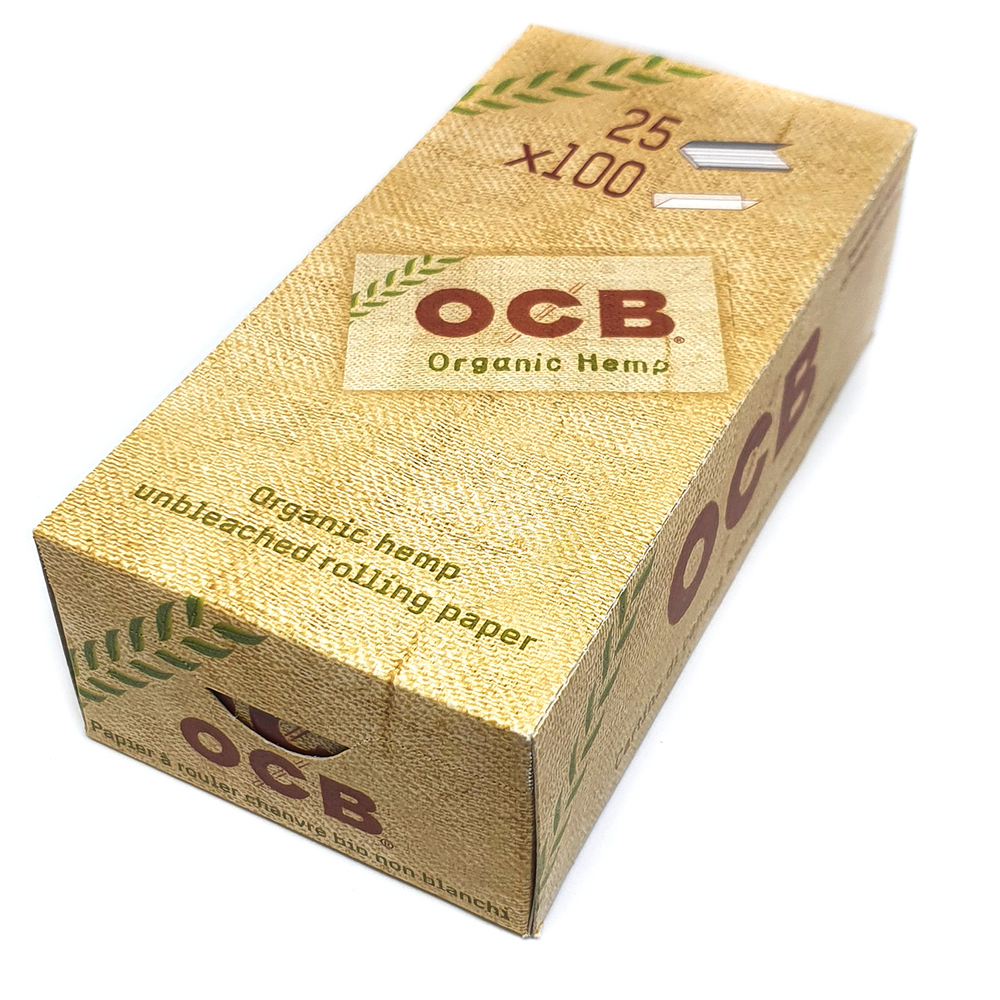 Бумага для сигарет блок "OCB" Organic Hemp Double 100л*25шт