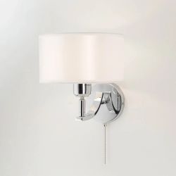 Citilux Эвита CL466310 Бра с белым абажуром и выключателем