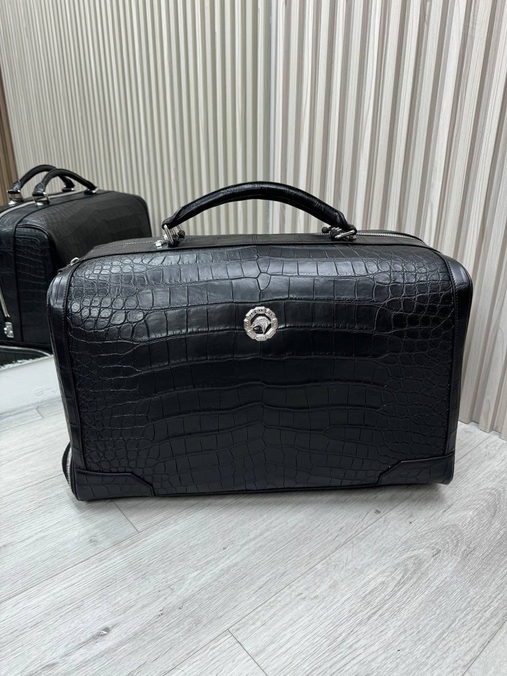 Дорожная сумка Stefano Ricci из кожи крокодила