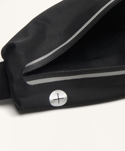 OYSHO Регулируемая водоотталкивающая поясная сумка для бега, черный