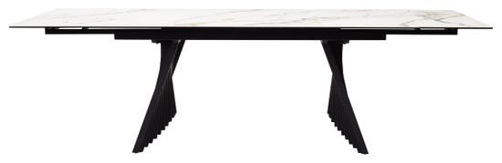 Стол IVAR 180 MARBLES KL-188 Контрастный мрамор, итальянская керамика