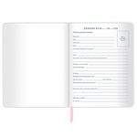 Дневник 1-11 класс 48 л., кожзам (твердая), магнитный клапан, ЮНЛАНДИЯ, "Панда", 106563