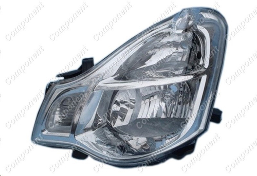 Фара Nissan Almera прав. с 2013 г. /под эл. корр./ (COMPONENT)
