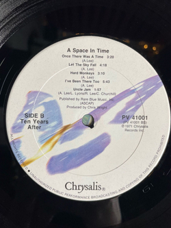 Винтажная виниловая пластинка LP Ten Years After A Space In Time (USA 1983)