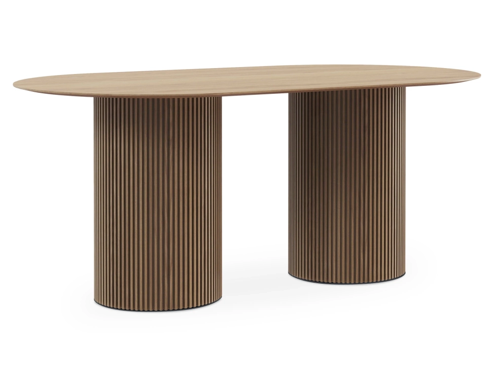 Стол обеденный овальный Mono Stripe 180х100