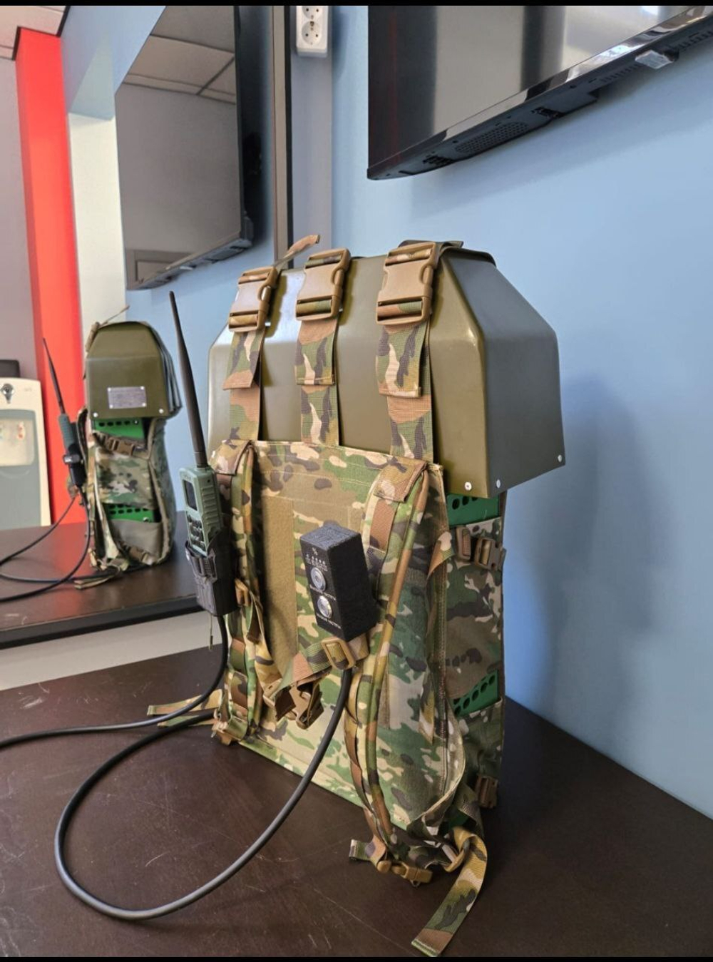 Рюкзак РЭБ ЗОНТ Модель S6 с детектором дронов