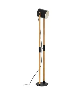 Торшер HORNWOOD, 1x28Вт E27, цвет коричневый, чёрный