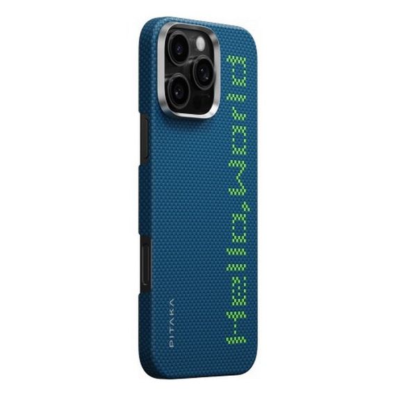 Чехол Pitaka Tactile Woven Case для iPhone 16 Pro Max 6.9&quot; Hello World (KI1602HWTP)