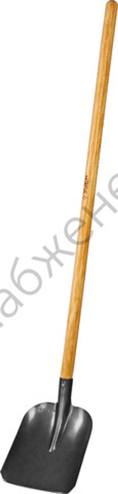 ЗУБР Фаворит, 270 х 230 х 1440 мм, полотно 1.7 мм закалено, дерев. лакир. черенок высш. сорт, тип ЛСП, совковая лопата, Профессионал (4-39521)