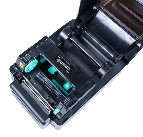 Принтер этикеток POScenter TT-300 USE (термотрансферный; 300dpi; ширина ленты в диапазоне 1&quot; - 4&quot;, USB+Serial+Ethernet) черный с отрезчиком (ресурс 500 000 отрезов)