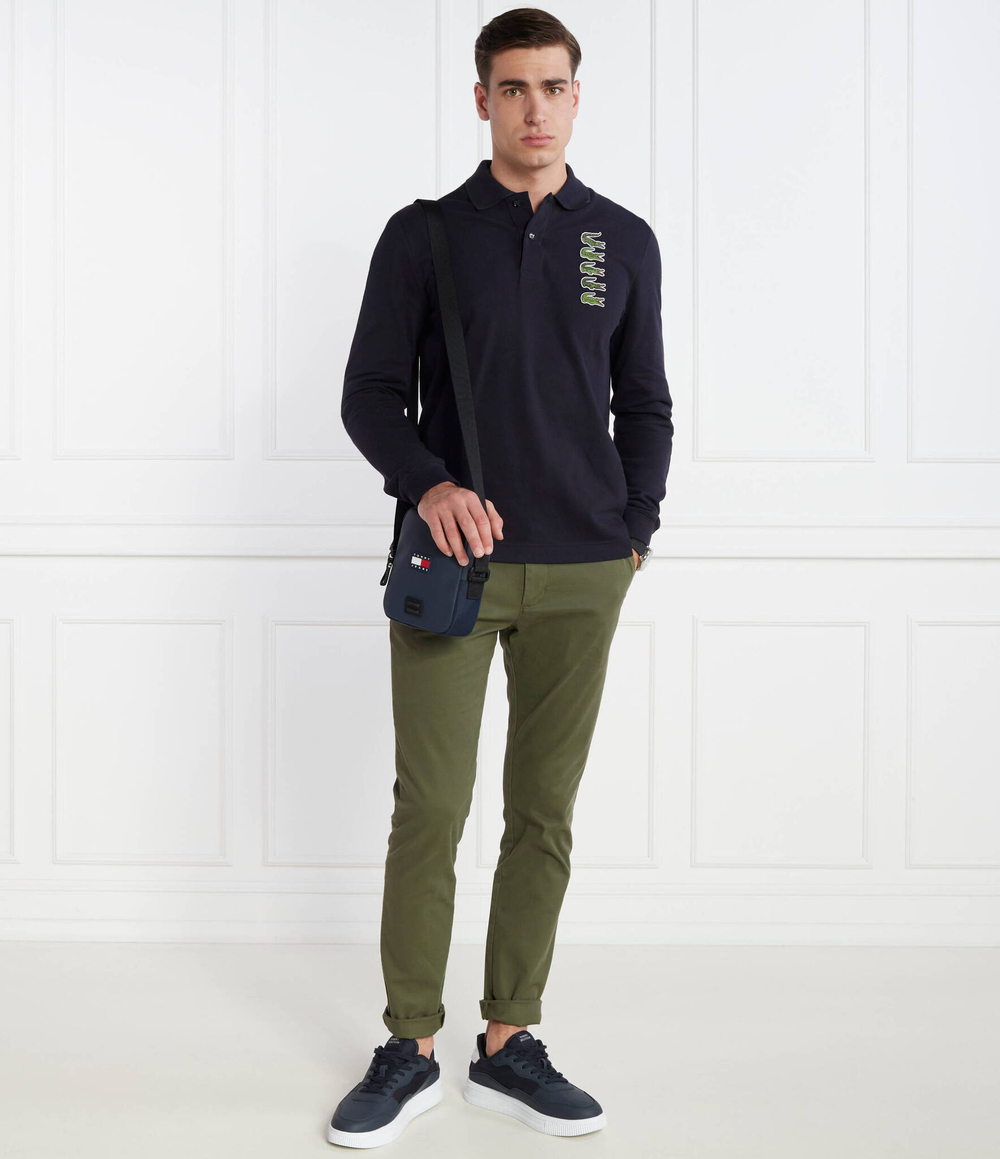 Поло Lacoste - темно-синий(PH3462)