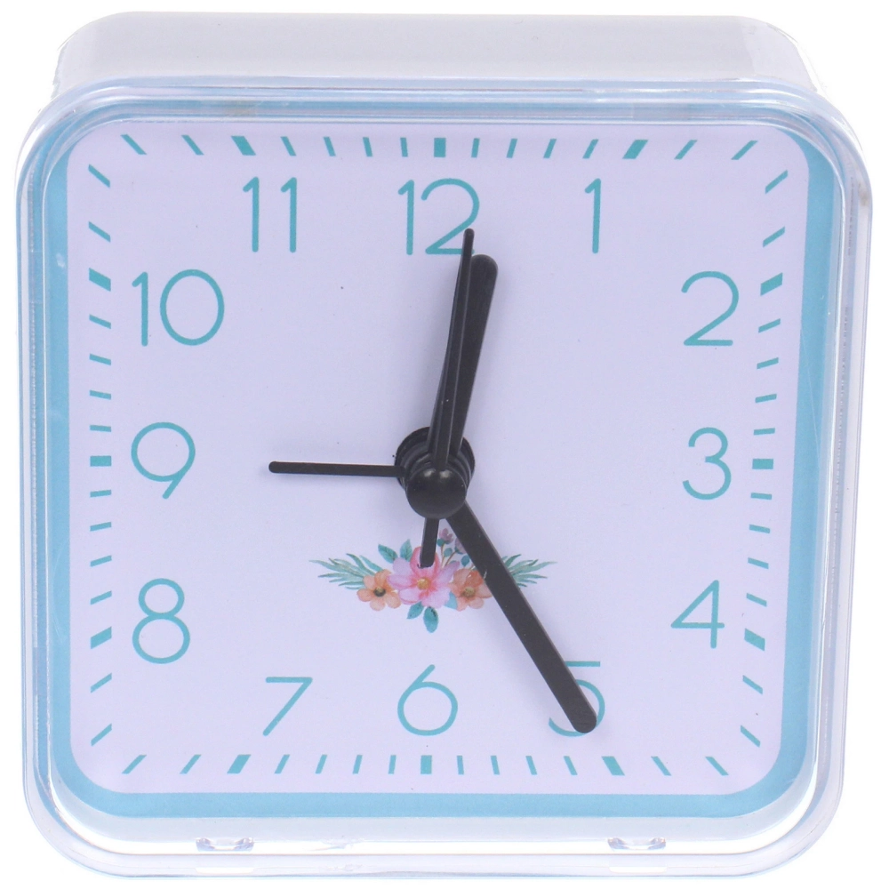Будильник «Глори» 7,5*7,5*3см, микс цветов