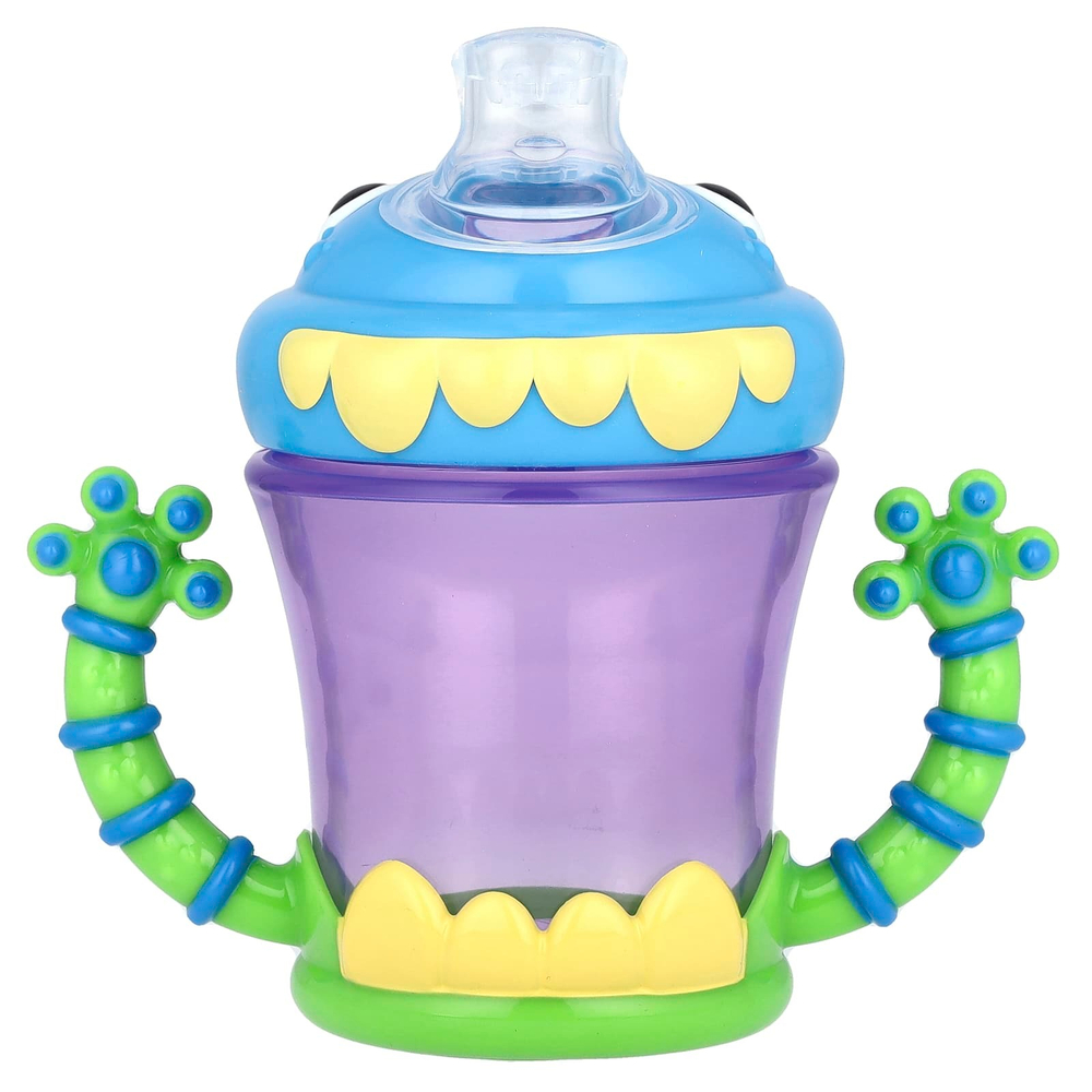 Nuby, iMonster Grip N 'Sip Cup, от 4 месяцев, 210 мл (7 унций)