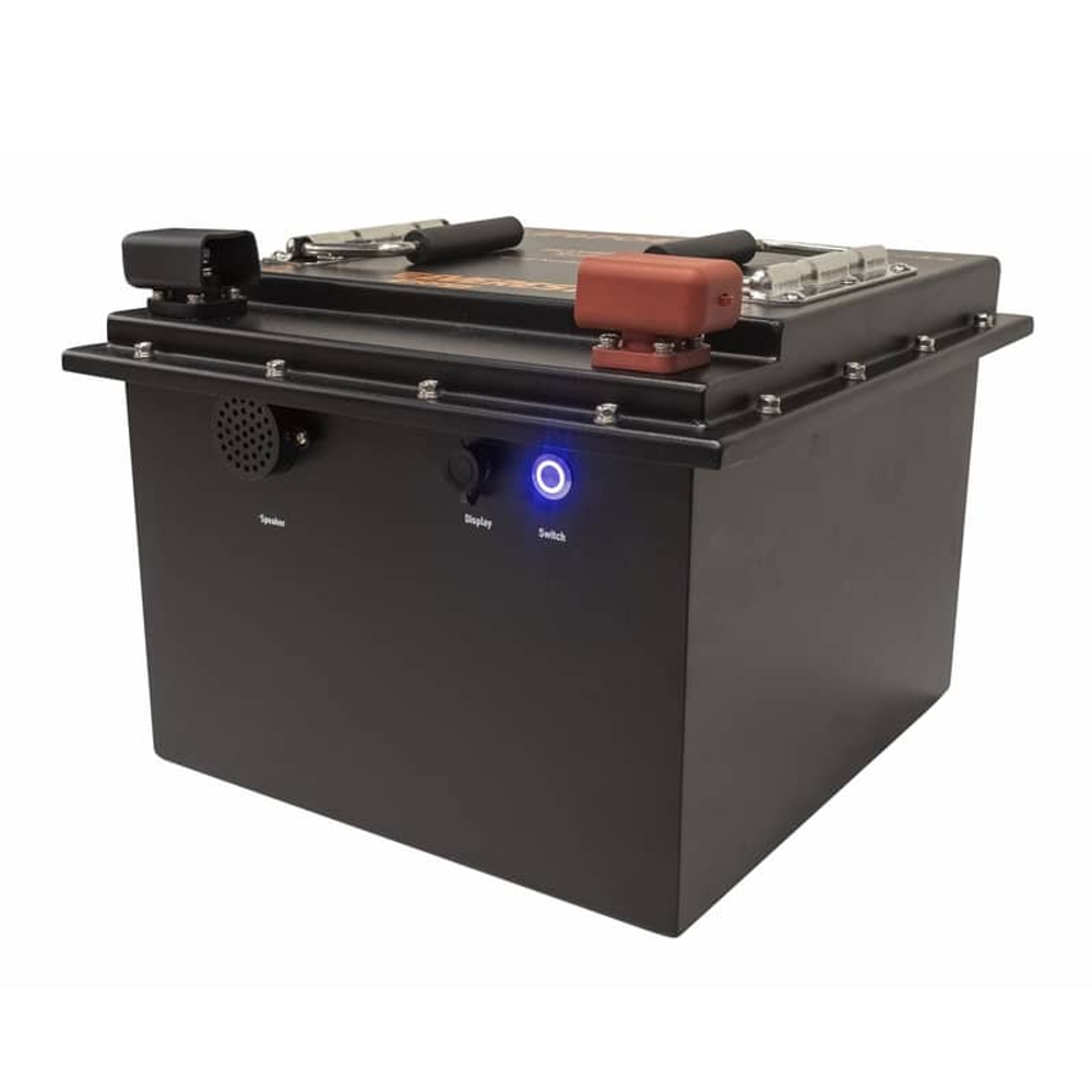 Тяговая аккумуляторная батарея Everest LFP-36V315Аh-PRO + LCD + Bluetooth