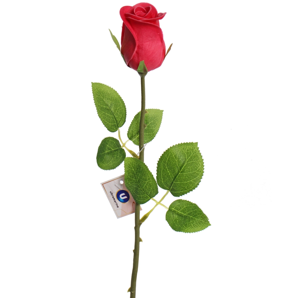 Цветок искусственный «Natur» 45см Роза фуксия